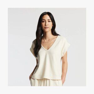 NWT Monos Sevilla Top in Cream Size 2